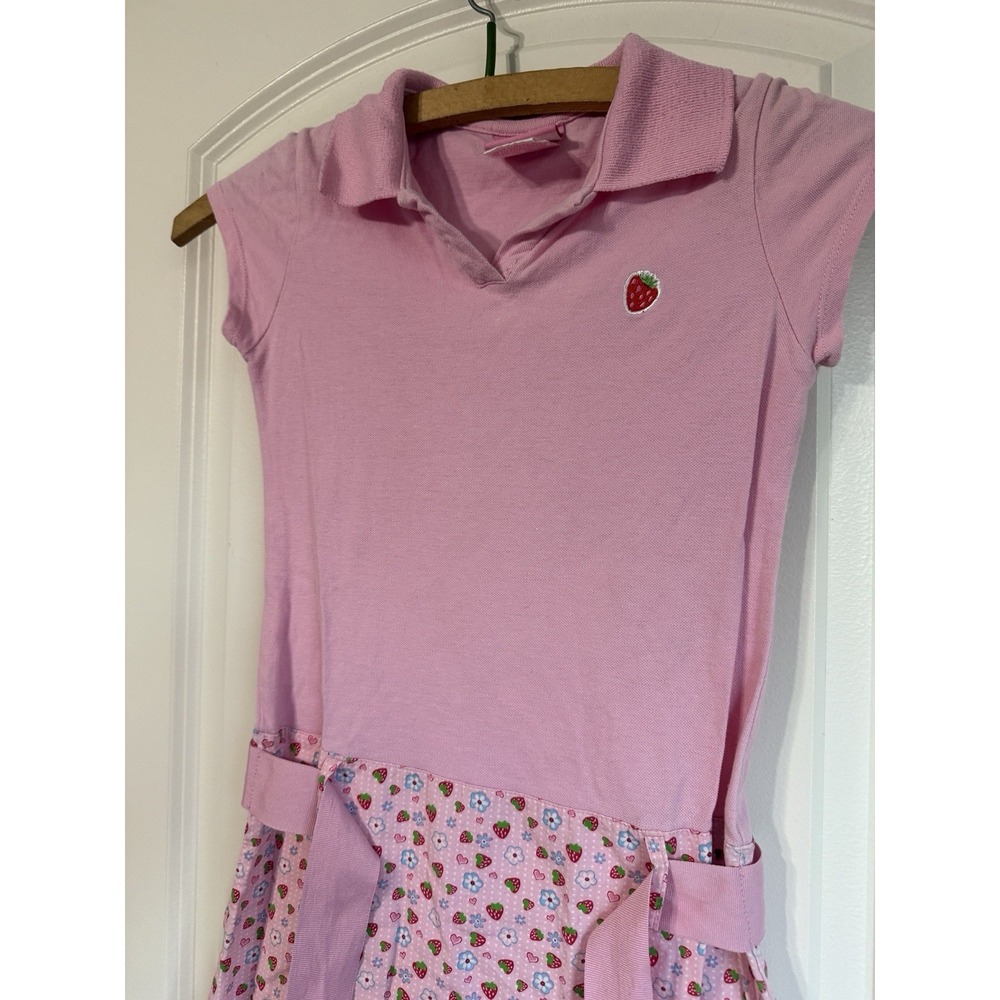 Vintage Strawberry Shortcake Girl's Pink Dress‎ 2005 Toddler Size 6/6x